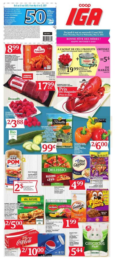 Coop IGA Flyer May 6 to 12