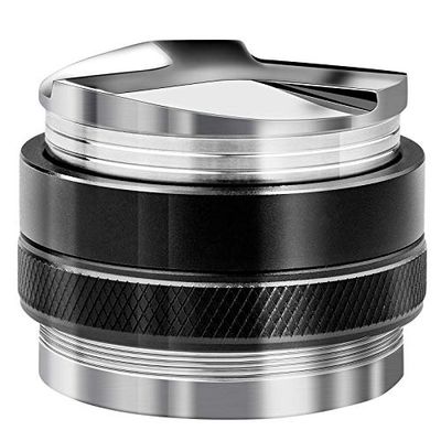 HENDR 53MM Coffee Distributor & Tamper Dual Head Stainless Steel Coffee Tamper Professional Espresso Distributor Leveler Tool