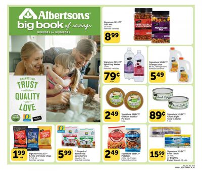 Albertsons (CA, ID, LA, MT, OR, TX, WA) Weekly Ad Flyer May 5 to May 25