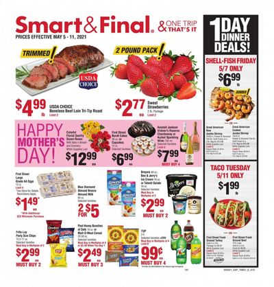Smart & Final (AZ, CA) Weekly Ad Flyer May 5 to May 11