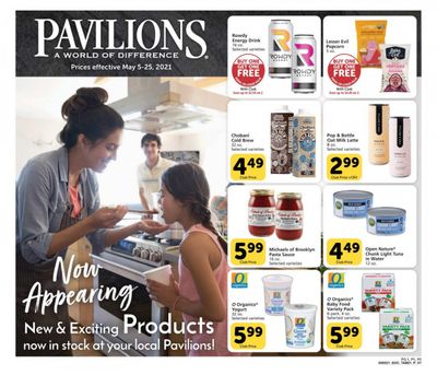 Pavilions (CA) Weekly Ad Flyer May 5 to May 25