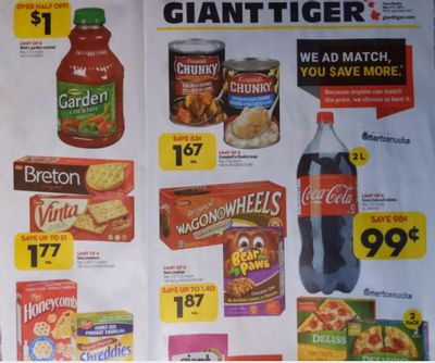 Giant Tiger Flyer Deals May 5th – 11th
