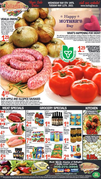 Battaglia's Marketplace Flyer May 5 to 11