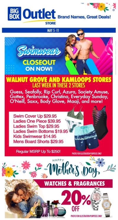 Big Box Outlet Store Flyer May 5 to 11