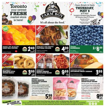 Farm Boy (Oakville, Pickering, Toronto and Whitby) Flyer May 6 to 12