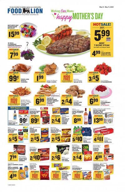 Food Lion (SC) Weekly Ad Flyer May 5 to May 11