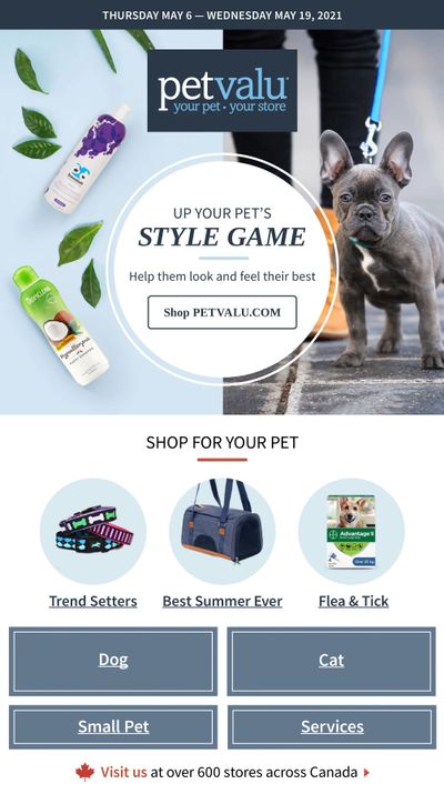 Pet Valu Flyer May 6 to 19