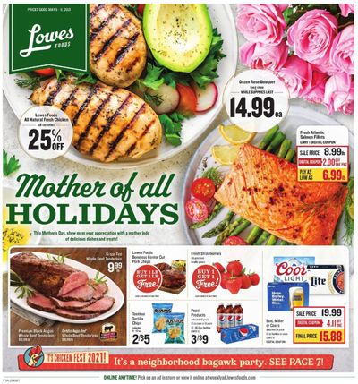Lowes Foods (NC, SC) Weekly Ad Flyer May 5 to May 11