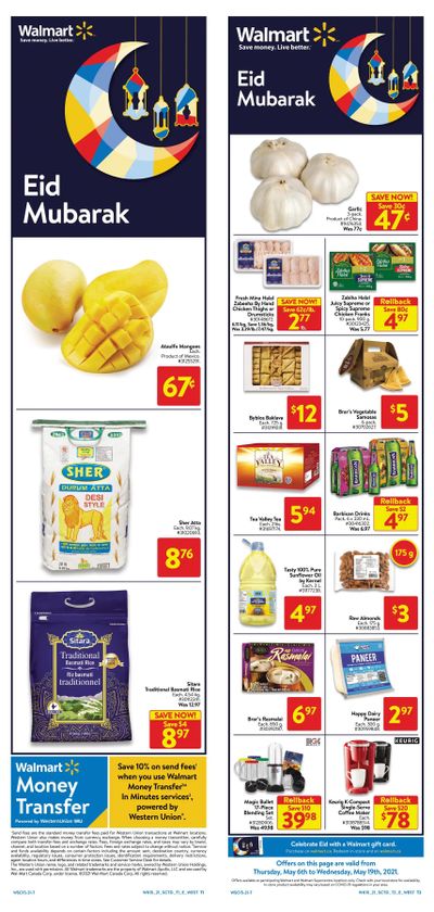Walmart (West) Flyer May 6 to 12