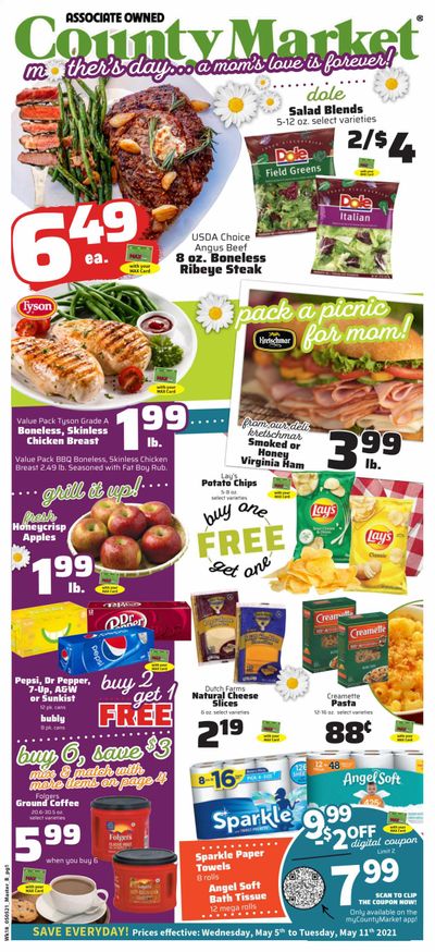 County Market (IL, IN, MO) Weekly Ad Flyer May 5 to May 11