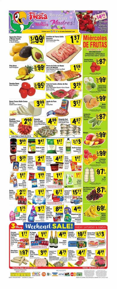 Fiesta Mart (TX) Weekly Ad Flyer May 5 to May 11