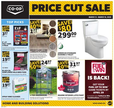 Co-op (West) Home Centre Flyer March 12 to 18