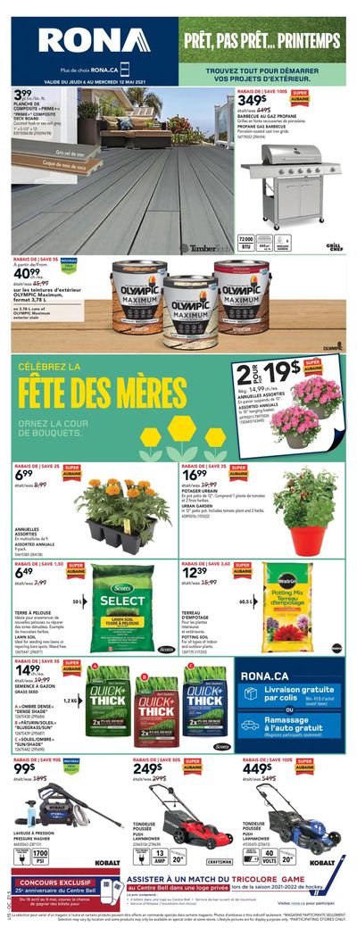 Rona (QC) Flyer May 6 to 12 Rona (QC) Flyer May 6 to 12