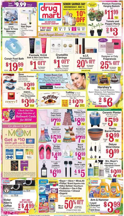 Discount Drug Mart (OH) Weekly Ad Flyer May 5 to May 11
