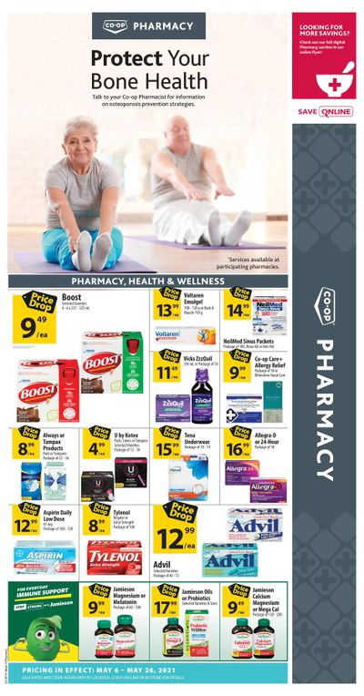 Co-op (West) Pharmacy Flyer May 6 to 26