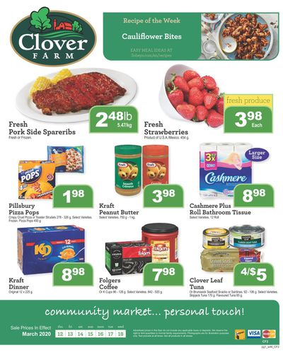 Clover Farm Flyer March 12 to 18