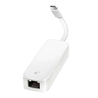 TP-Link Gigabit Ethernet Network Adapter, Foldable USB Type C to 10/100/1000 RJ45, Plug & Play, Supports Windows (10/8.1/8/7), Mac OS, Chrome OS, Linux (Ubuntu) (UE300C)