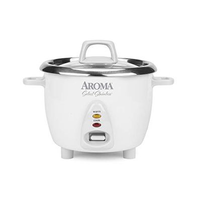 Aroma ARC-757SG 14-Cup, Cooked Simply Stainless Rice Cooker