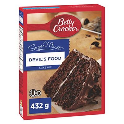 Betty Crocker Devil's Food Super Moist Cake Mix, 432 Gram