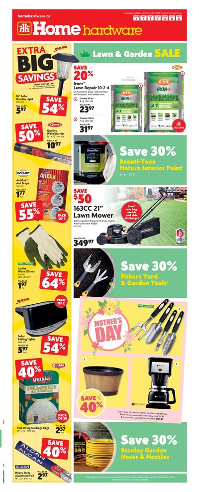 Home Hardware (ON) Flyer May 6 to 12