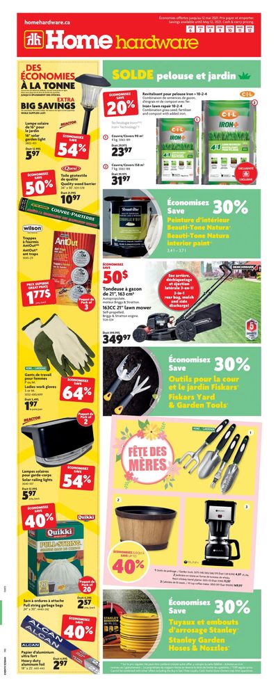 Home Hardware (QC) Flyer May 6 to 12