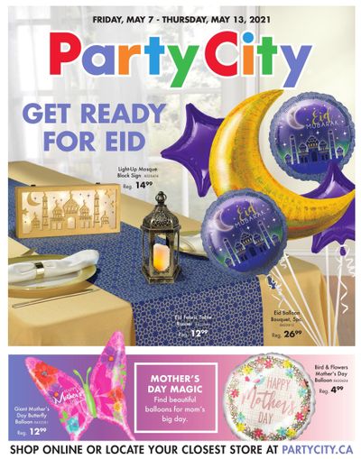 Party City Flyer May 7 to 13