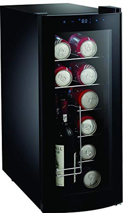 Frigidaire FRW1225 Wine Cooler, Black