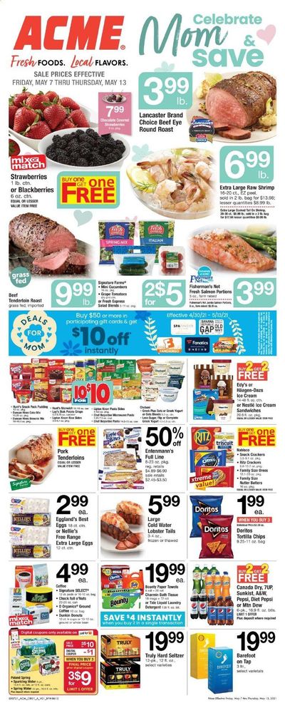 ACME (DE, NJ, NY, PA) Weekly Ad Flyer May 7 to May 13