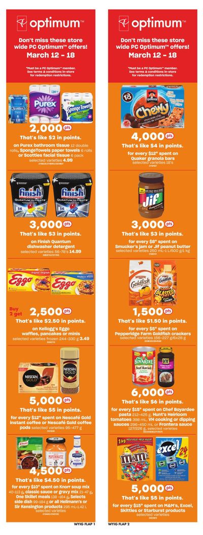 Loblaws City Market (West) Flyer March 12 to 18