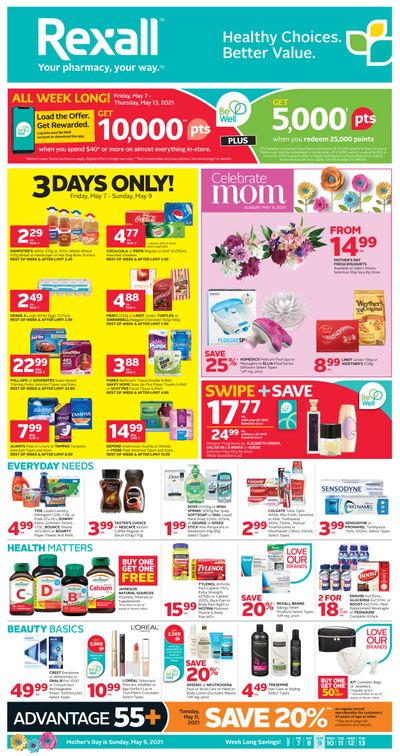 Rexall (West) Flyer May 7 to 13