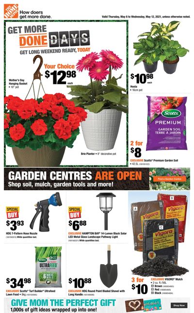 Home Depot (ON) Flyer May 6 to 12