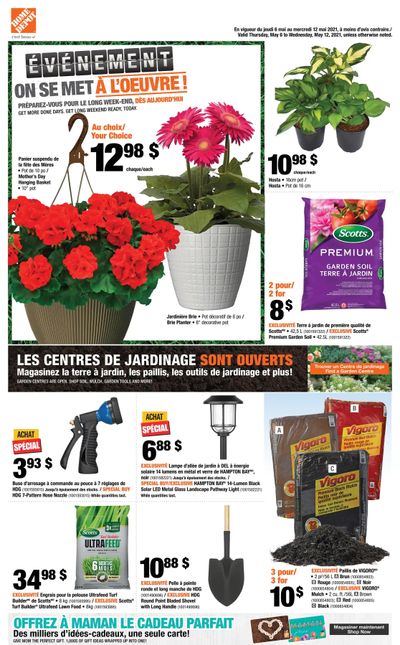 Home Depot (QC) Flyer May 6 to 12