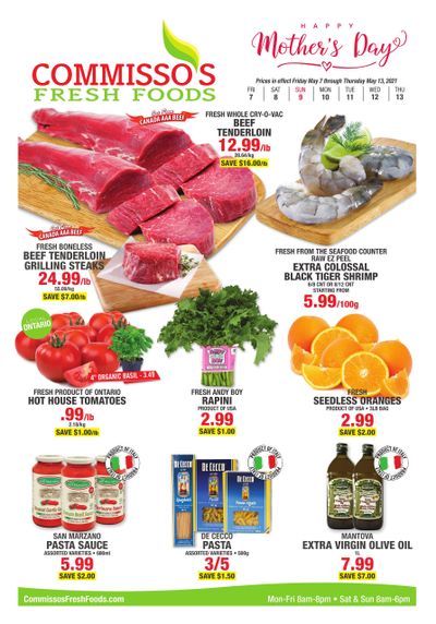 Commisso's Fresh Foods Flyer May 7 to 13
