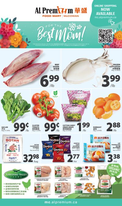 Al Premium Food Mart (McCowan) Flyer May 6 to 12