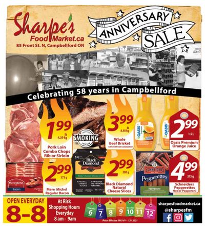 Sharpe's Food Market Flyer May 6 to 12