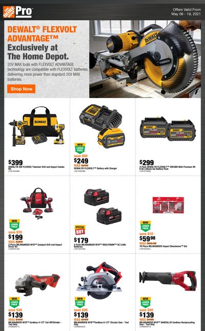 Home Depot Pro Flyer May 6 to 19