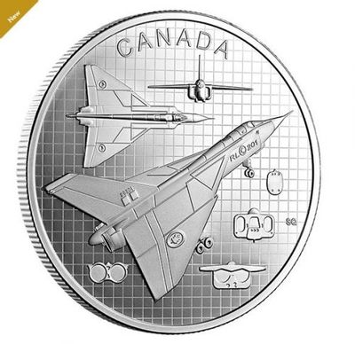 Royal Canadian Mint New Coins: The Avro Arrow + Classic Mountie Hat