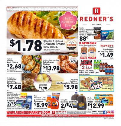Redner's Markets (DE, MD, PA) Weekly Ad Flyer May 6 to May 12