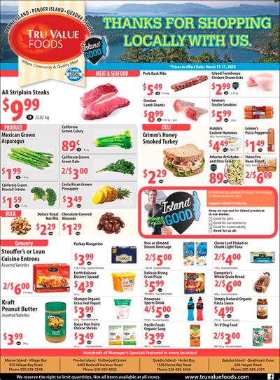 Tru Value Foods Flyer March 11 to 17
