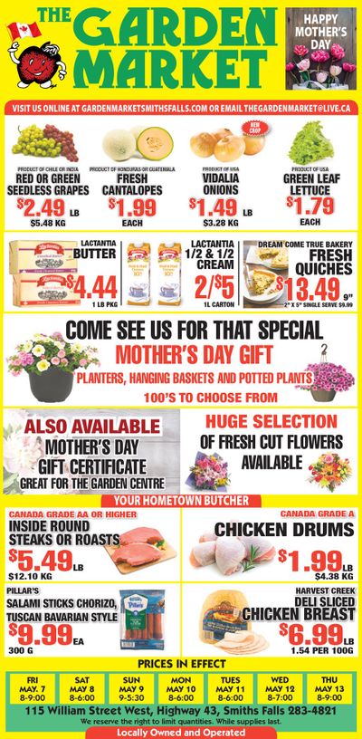 The Garden Market Flyer May 7 to 13