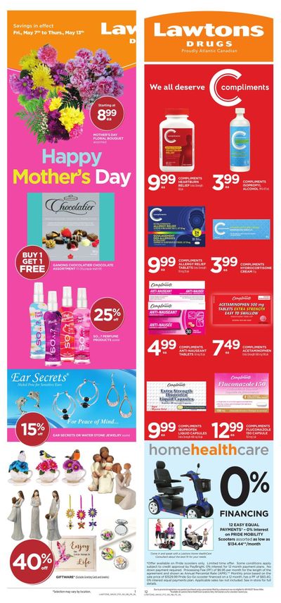 Lawtons Drugs Flyer May 7 to 13