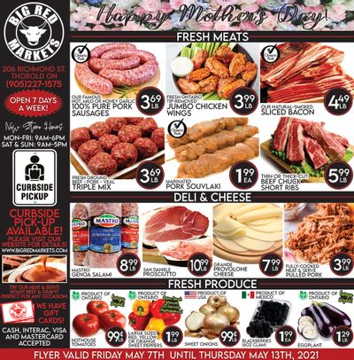 Big Red Markets Flyer May 7 to 13