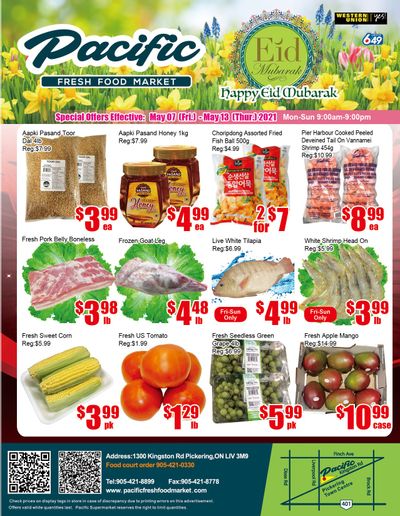 Pacific Fresh Food Market (Pickering) Flyer May 7 to 13