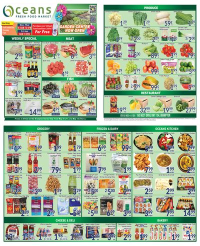 Oceans Fresh Food Market (Brampton) Flyer May 7 to 13