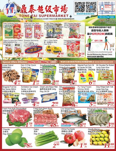 Tone Tai Supermarket Flyer May 7 to 13