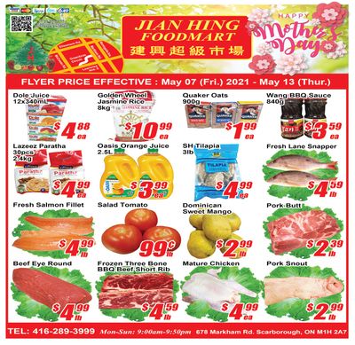 Jian Hing Foodmart (Scarborough) Flyer May 7 to 13