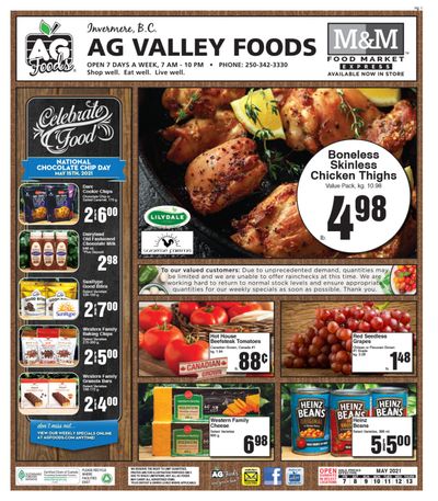 AG Foods Flyer May 7 to 13