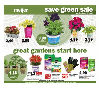 Meijer (IL, IN, KY, MI, OH, WI) Weekly Ad Flyer May 9 to May 15