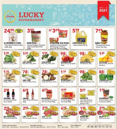 Lucky Supermarket (Calgary) Flyer May 7 to 13