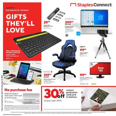 Staples Weekly Ad Flyer May 9 to May 15